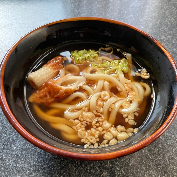 私の温かいうどんつゆの作り方